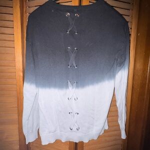 Rock & Republic tie back sweater.